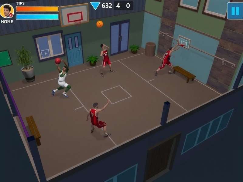 Slum Dunk Ace player guide showing tips for playing in Mumbai slum court